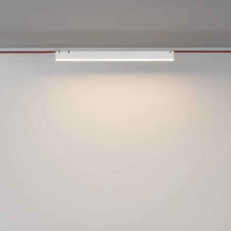 Трековый светильник ременной Maytoni Basis Parity TR129B-24W3K-W 48V 3000K 24Вт белый (LED)