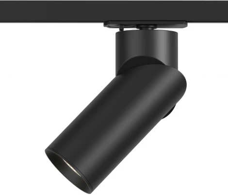 Трековый светильник однофазный 220V Denkirs Slant DK6080-BK (круглые)