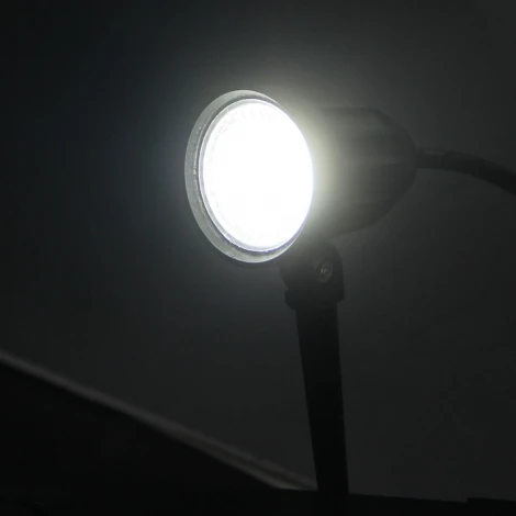 Грунтовый светильник Arte Lamp Elsie A1127IN-1BK (LED, 220V, круглые, IP65)