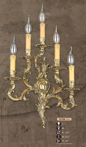 Бра Riperlamp 013N 013N/5 AA
