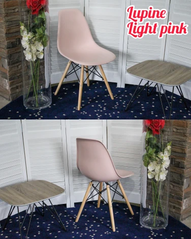 Обеденный стул M-City LUPINE LIGHT PINK