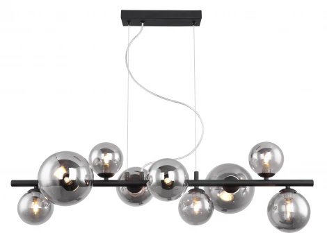 Подвесной светильник светодиодный Riha 56133-9H Globo (220V, на тросе, шарики)