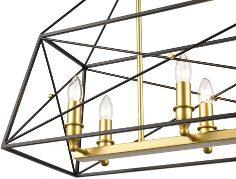 Подвесной светильник Vele Luce Clemente 10038 VL4272P06 (220V, на цепи, свеча)