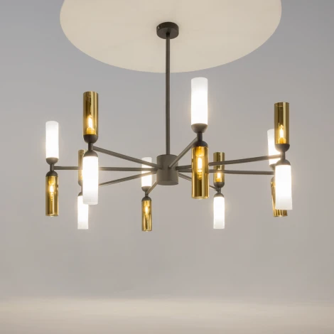 Потолочная люстра на штанге Maytoni Memory MOD177PL-16G (220V)