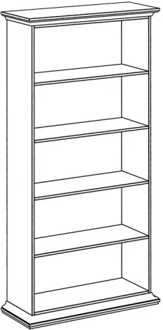 Стеллаж широкий ОГОГО 331353
