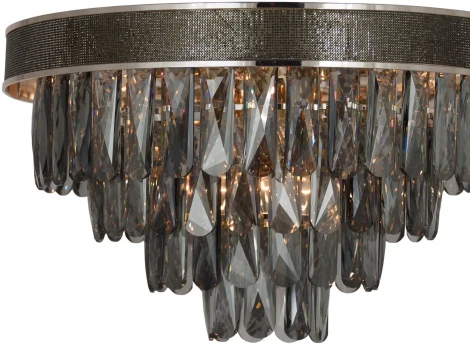 Подвесная люстра Lumina Deco Chici LDP 6002-500 R.GD+GY