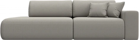 Диван прямой Лига-036 НПБ Модерн подлокотник справа Лига Диванов (Рогожка) арт.124761