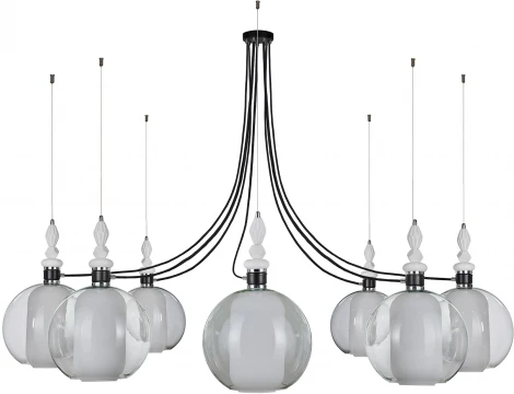 Подвесная люстра 33 Идеи PND182.07.17CH.003BL-M66TR (220V, на тросе, паук)