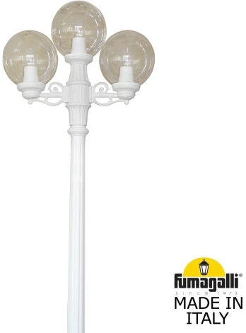 Наземный фонарь Fumagalli GLOBE 250 G25.157.S21.WXF1R (220V, шар, IP55)