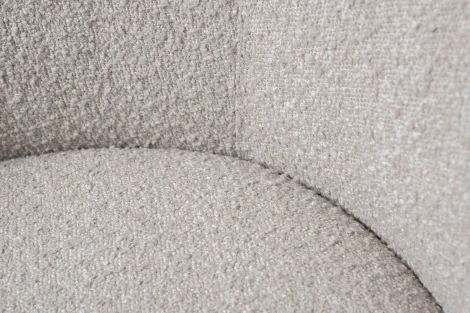 Кресло GD/Toulon бежевый букле Orso BEG 92*82*69см Garda Decor