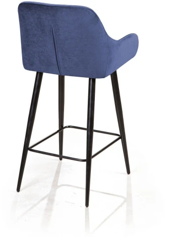Стул полубарный Robert, бархат синий 29 Top Concept ROBERT 76778