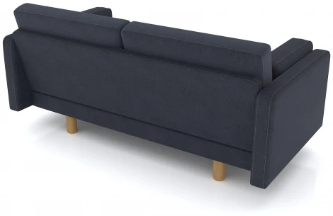 Диван Arsko Ингвар М антрацитовый велюр