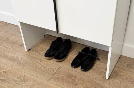 Шкаф двухдверный L800 Баско Mebelson (ЛДСП/Светлое дерево) арт.173778,2552