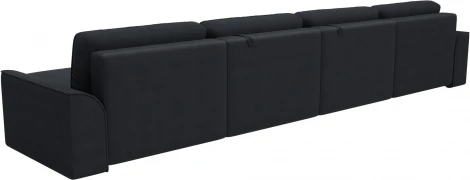 Диван п-образный Лига-048 НПБ лонг Лига Диванов (Замша) арт.128359