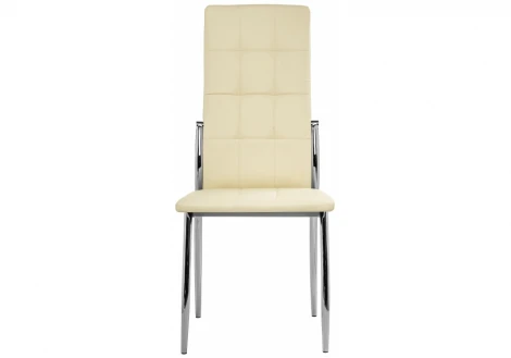 Обеденный стул на металлокаркасе Woodville Farini бежевый 1514