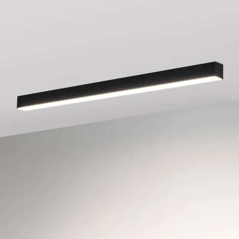 Настенно-потолочный линейный светильник SP-LINE-3535-L1004-12W Day4000 (RAL9005, 120 deg, 230V) IP33 (Arlight, Металл) 056964 (LED)