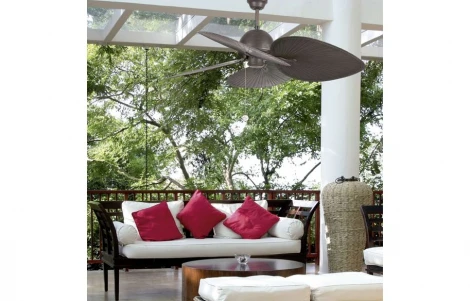 Потолочный вентилятор коричневый Faro Cuba 33352FAR