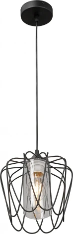 Подвесной светильник Vitaluce V2846-1/1S (220V, на проводе, клетка)