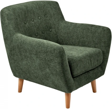 Кресло Bradexhome Picasso зелёный, шенилл