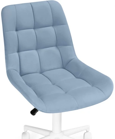 Компьютерное кресло Notta Честер голубой (velutto 47 ) / белый 533176
