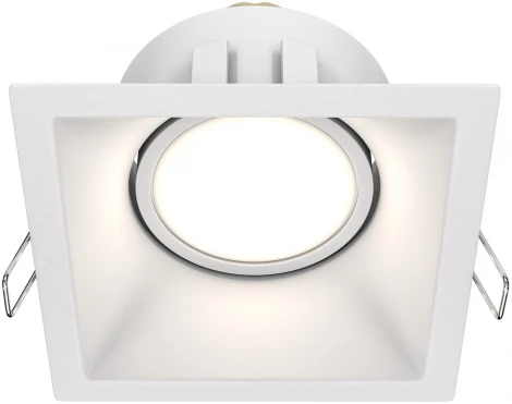 Встраиваемый светильник Dot GU10 1x50Вт Maytoni Technical DL029-2-01W (220V)