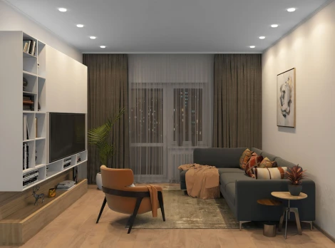 Встраиваемый точечный светильник Denkirs DK4600-WW (LED, 220V, круглые)