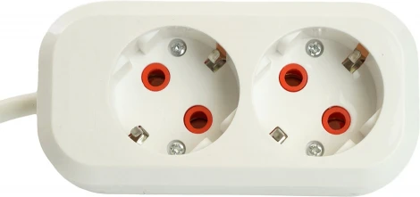 Удлинитель 2-х местный 7 метров с заземлением Stekker Home 49342