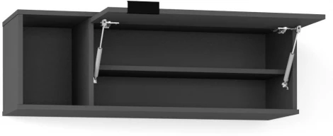 Шкаф навесной City графит R-Home арт.401055121h