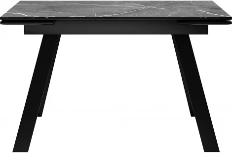 Стол DikLine DKL140 Керамика Черный мрамор/опоры черные (2 уп.) арт.00-00073001