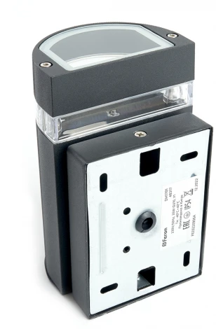 Настенный светильник Feron Сеул DH1701 48317 GU10 черный (220V, IP54)