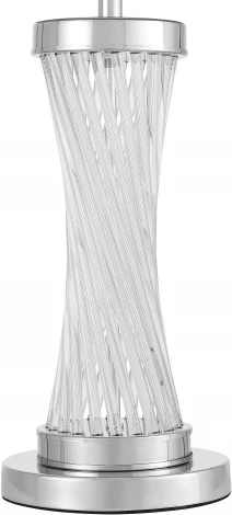 Настольная лампа Lumina Deco Villanova LDT 302 CHR+BK