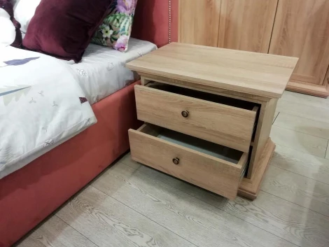 Тумба прикроватная Reina ОГОГО 690864 (дуб сонома)