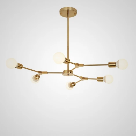 Потолочная люстра на штанге E27 Lu Carte Pyramide LC-11-0050