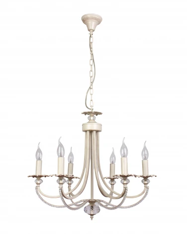 Подвесная люстра Abrasax 3007/6(creampearl) (220V, на цепи)