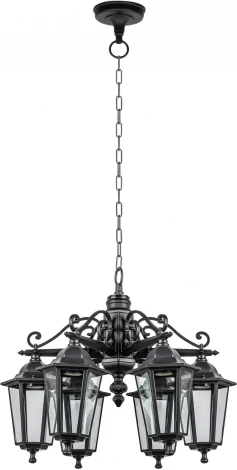 Уличный светильник подвесной Oasis Light PETERSBURG S 79870S/6/02 Bl (220V, на цепи, фонарь, IP44)