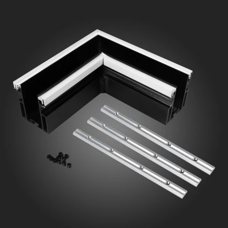 Угол-соединитель для профиля SKYLINE 48 с демпф. системой ST Luce Skyline 48 ST003.479.01