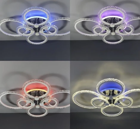 Потолочная люстра Wedo Light Fumane WD7501/6C-WT-CR-RGB