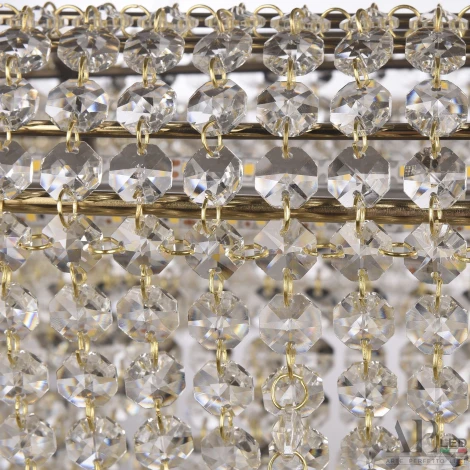 Подвесная люстра светодиодная APL LED Rimini S504.0.80.B.4000.Gold