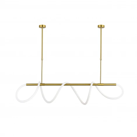 Подвесной светильник Donolux Tuba DLSP18900N1260Brass 70Вт неон D25xL3600мм 4000К, IP20, цвет арматуры латунь