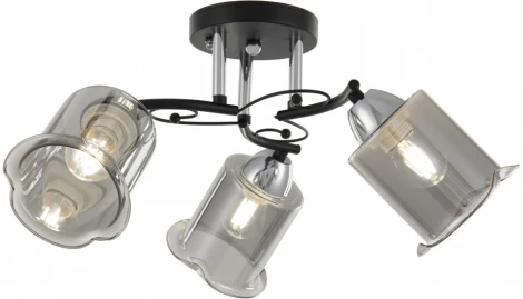 Потолочная люстра на штанге Arte Milano AMALFI 323219/3 CR+BK (220V)