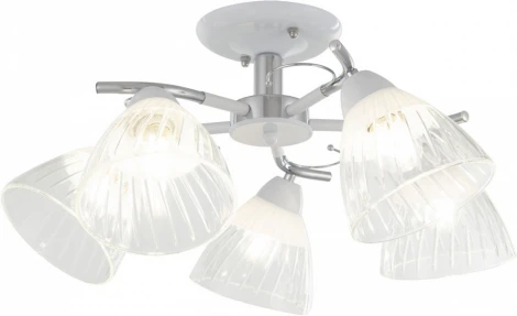 Потолочная люстра на штанге Arte Milano Napoli 320306/5 WT+CR (220V)