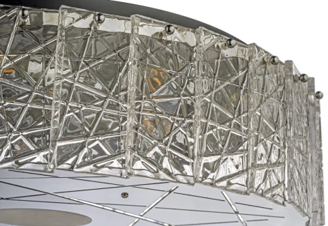 Потолочный светильник круглый Dio D`arte Dello Dello E 1.3.60.100 N (220V, хрусталь, круглые)