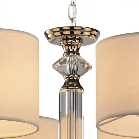 Подвесная люстра Lumien Hall Salento LH1049/8H-NK-WT