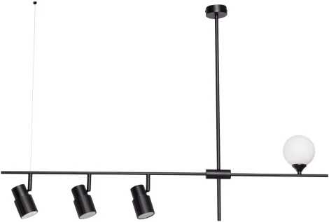 Подвесной светильник DeMarkt Астор 545014404 (220V, на тросе, асимметрия)