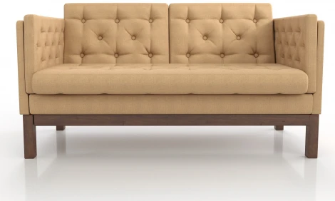 Диван Arsko Айверс М орех бежевая рогожка