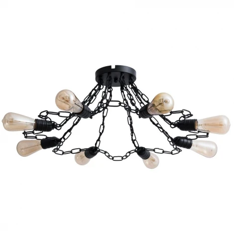 Потолочная люстра Arte Lamp Riverrun A9344PL-8BK
