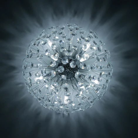 Потолочная люстра Citilux Betsy EL322C09.1 (220V, хрусталь, шар)