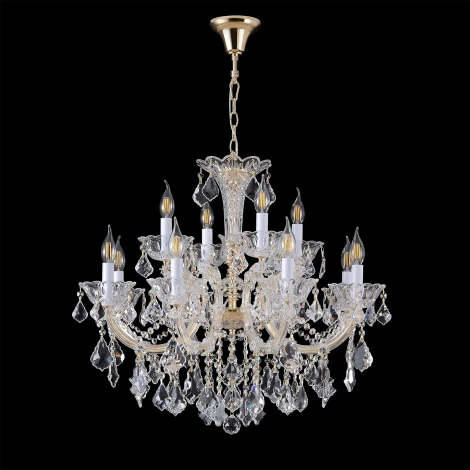 Подвесная люстра Crystal Lux CRISTELLE SP8+4 GOLD