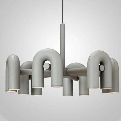 Подвесная люстра Fanny 12 Grey ImperiumLoft Fanny01 (192009-23) (LED, 220V, на проводе)