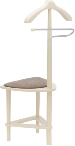 Вешалка со стулом Leset Атланта Leset (Микровелюр/Коричневый) арт.2000000092409